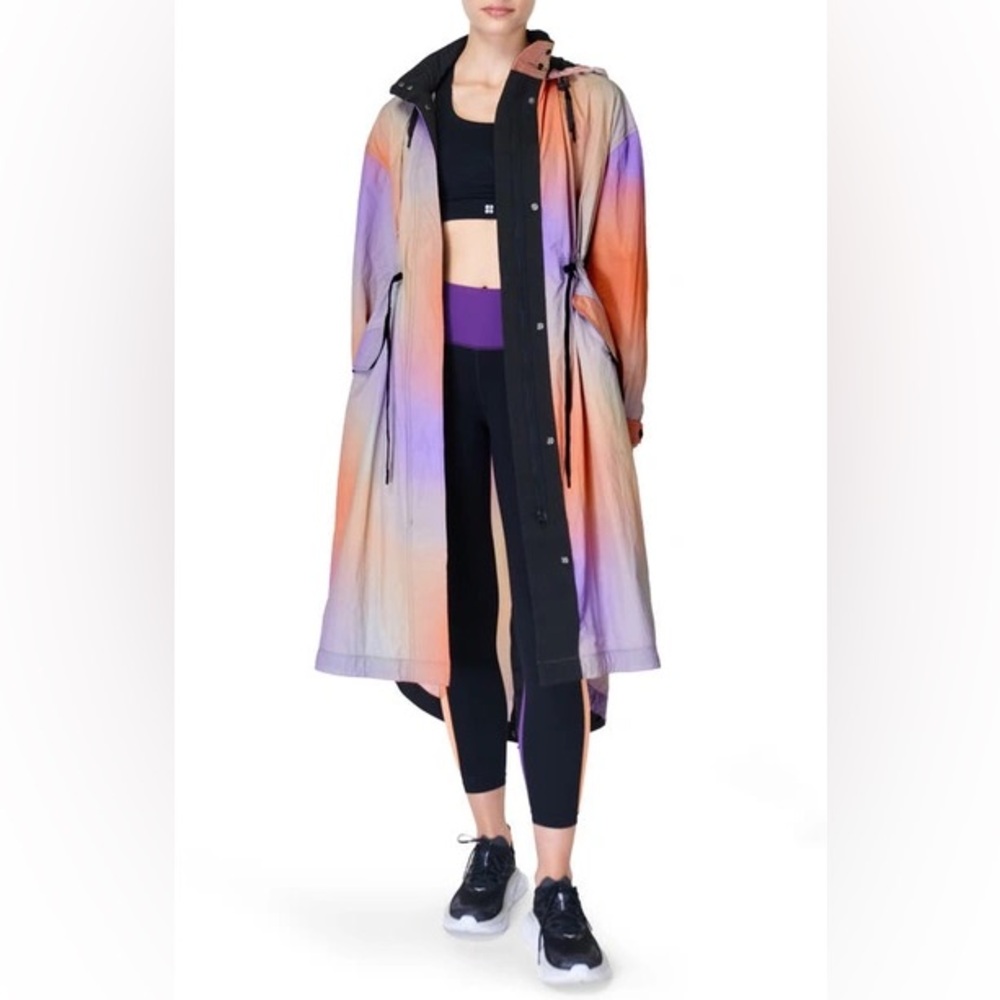 New With Tag Women’s XS Sweaty Betty Rain Anorak Jacket